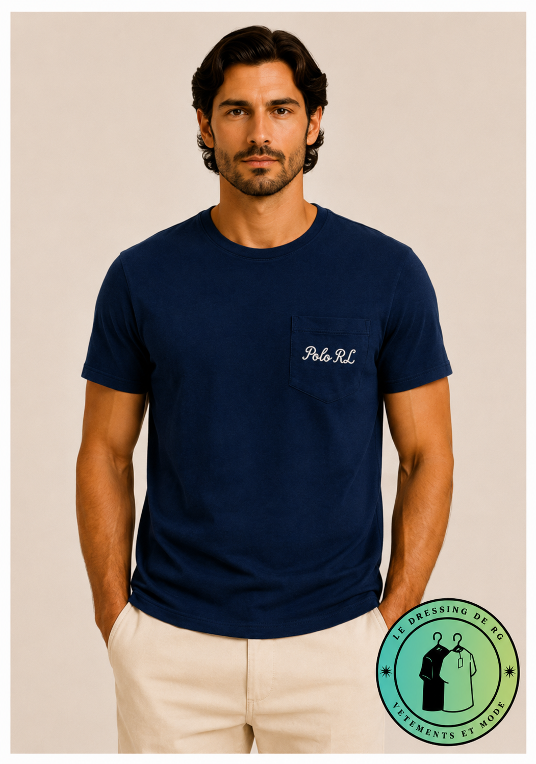 T-shirt Polo Bear en coton signature Taille M