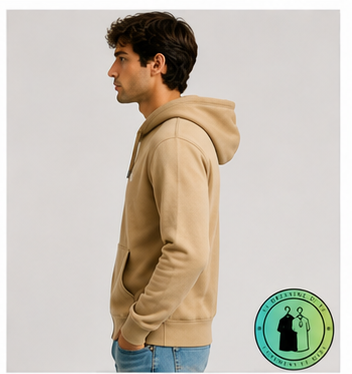 Polo Ralph Lauren   Sweat à capuche zippé en maille double Marron Clair