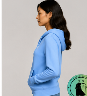 Polo Ralph Lauren   Sweat à capuche zippé en maille double Bleu Ciel