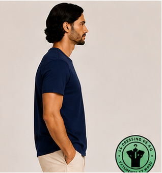 T-shirt Polo Ralph Lauren Classic Fit Logo Bleu Marine - Newport Navy