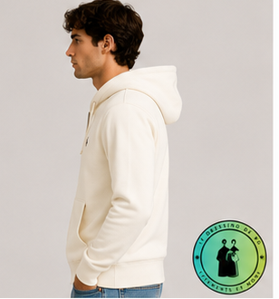 Polo Ralph Lauren   Sweat à capuche zippé en maille double Crème