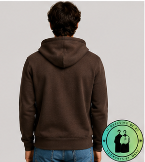 Polo Ralph Lauren   Sweat à capuche zippé en maille double Marron Foncé
