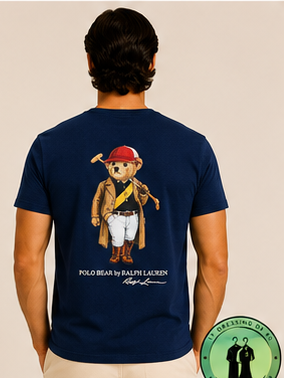 T-shirt Polo Bear en coton signature Taille M