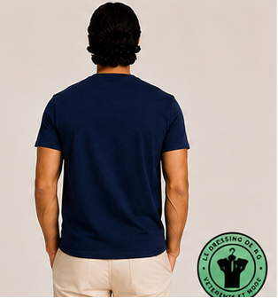 T-shirt Polo Ralph Lauren Classic Fit Logo Bleu Marine - Newport Navy