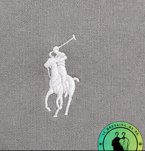 Polo Ralph Lauren   Sweat à capuche zippé en maille double Gris