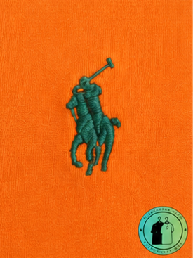 T-shirt col rond jersey Custom Slim Fit Orange