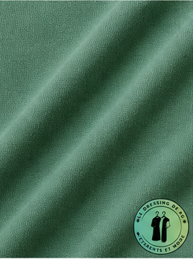 T-shirt Custom Slim Fit en coton doux Vert Aloe