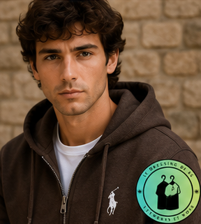 Polo Ralph Lauren   Sweat à capuche zippé en maille double Marron Foncé