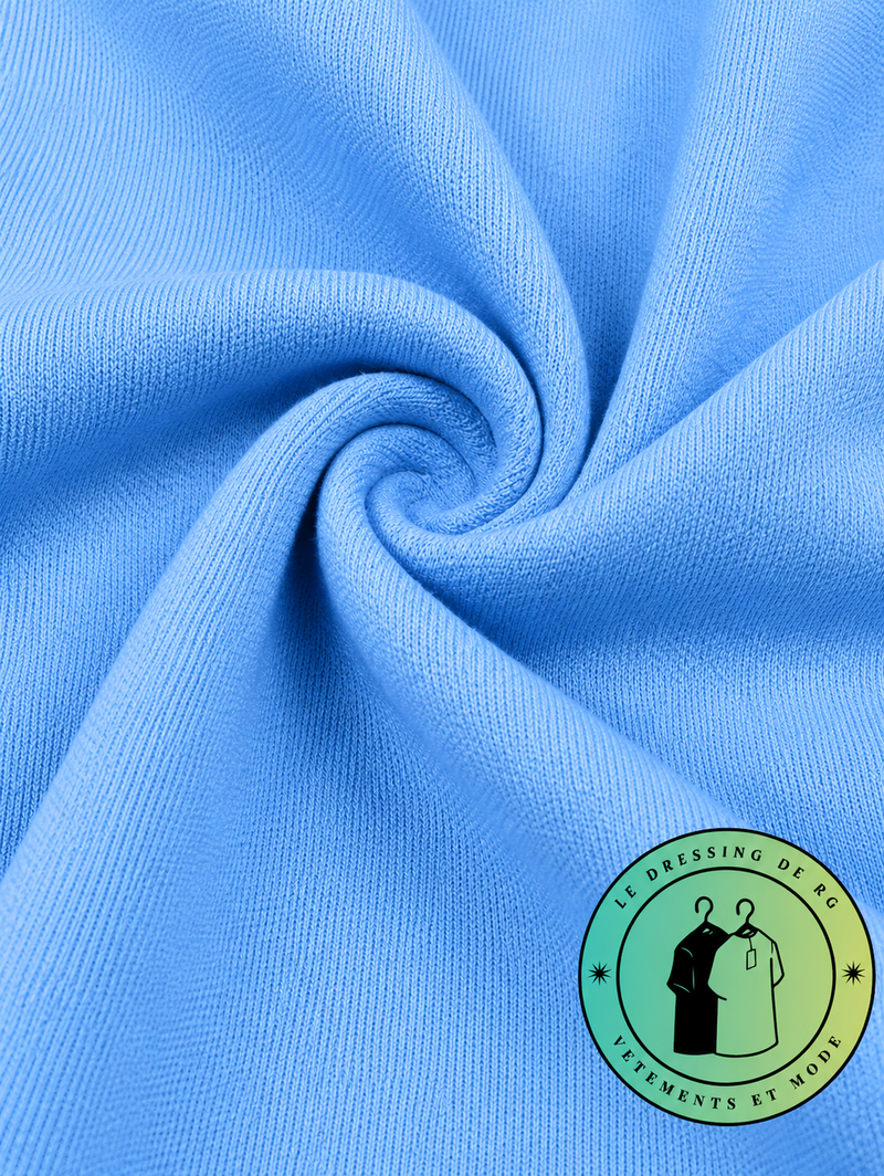 Polo Ralph Lauren   Sweat à capuche zippé en maille double Bleu Ciel