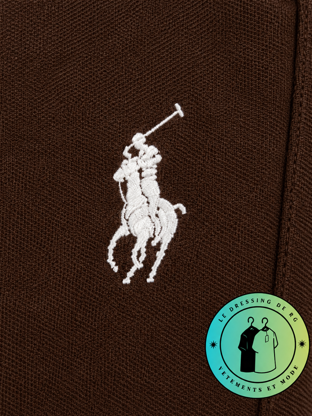 Polo Ralph Lauren   Pantalon de jogging en maille double Marron Foncé