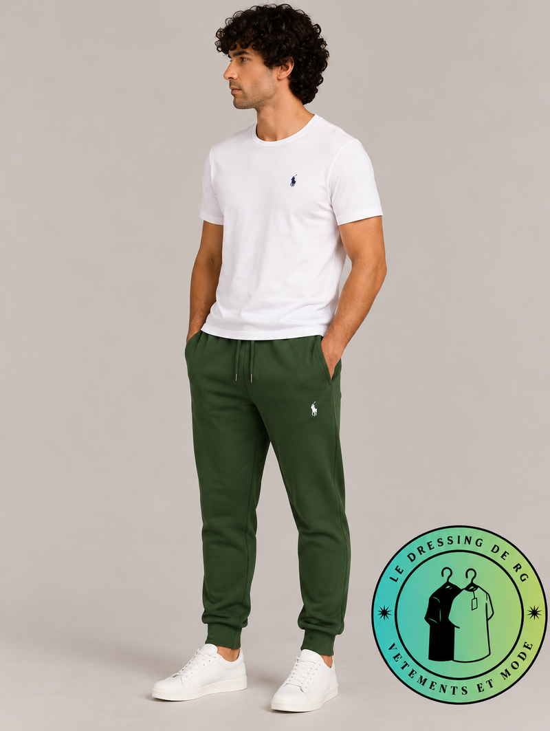 Polo Ralph Lauren   Pantalon de jogging en maille double Vert
