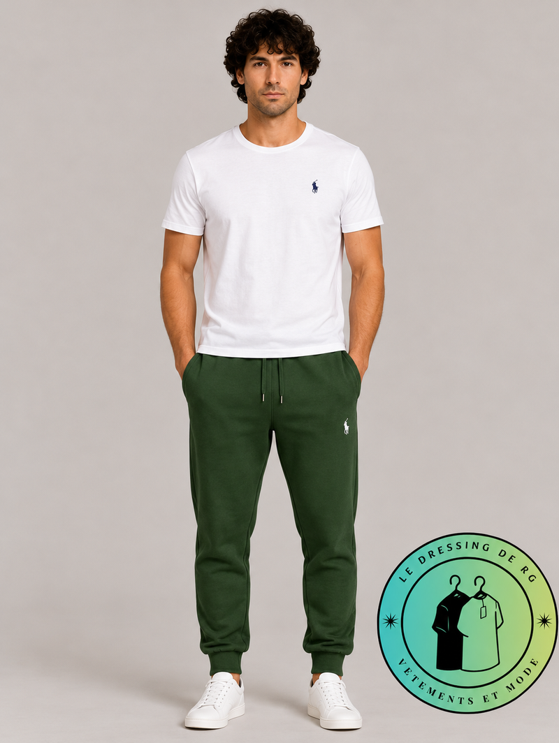 Polo Ralph Lauren   Pantalon de jogging en maille double Vert