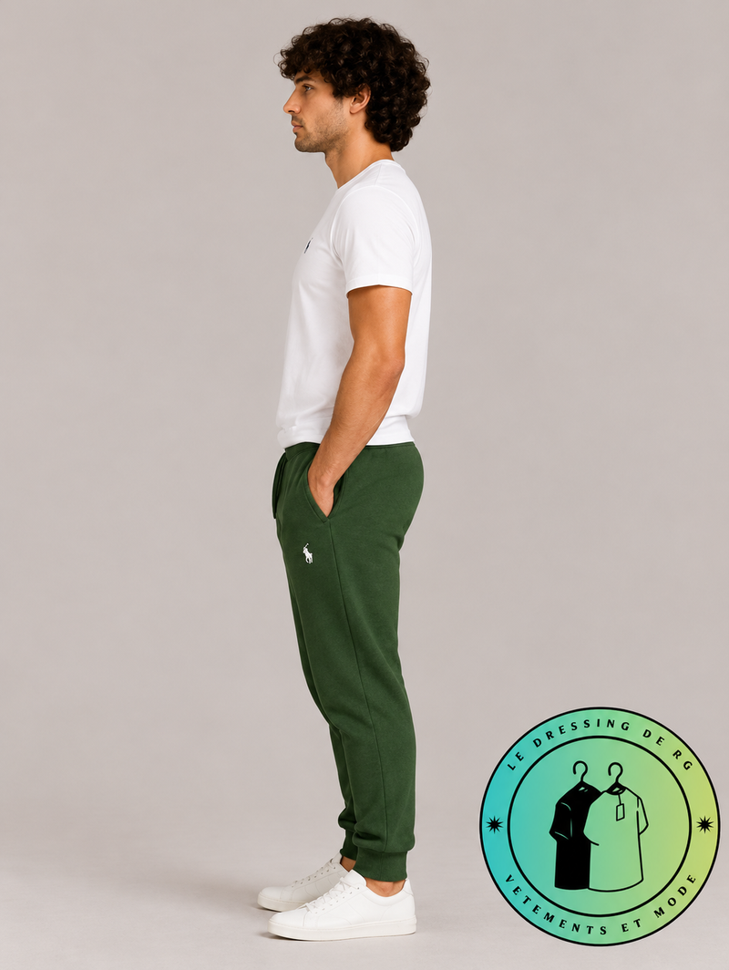 Polo Ralph Lauren   Pantalon de jogging en maille double Vert