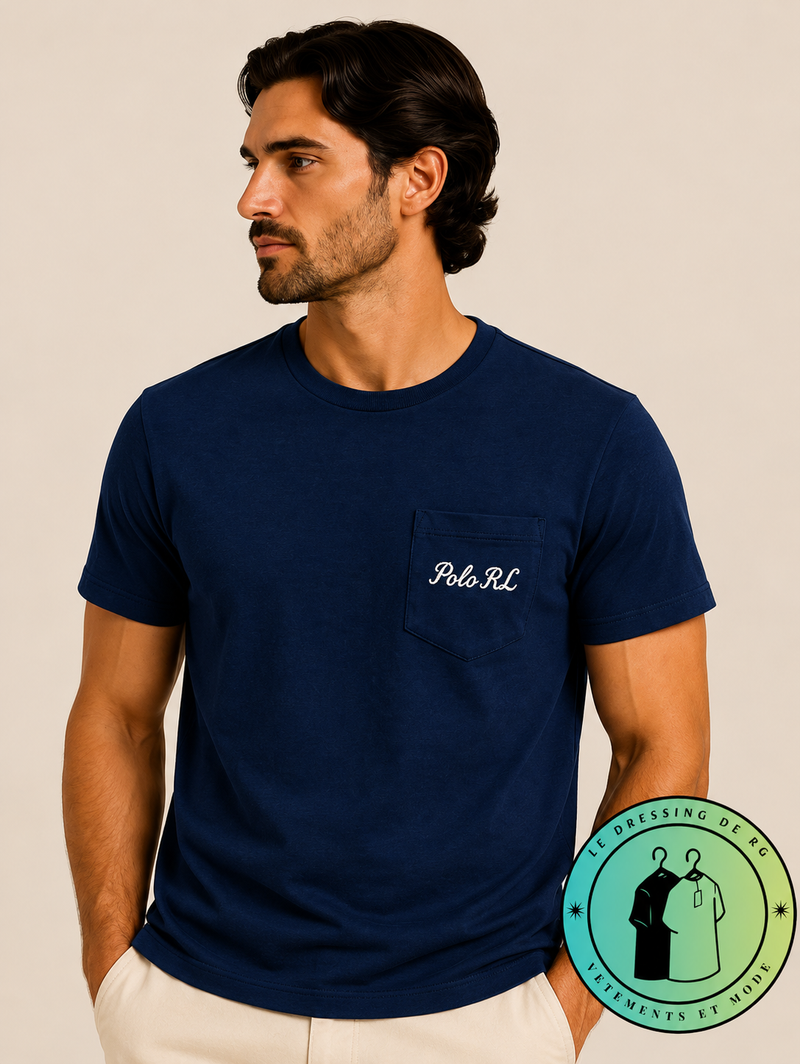 T-shirt Polo Bear en coton signature Taille M