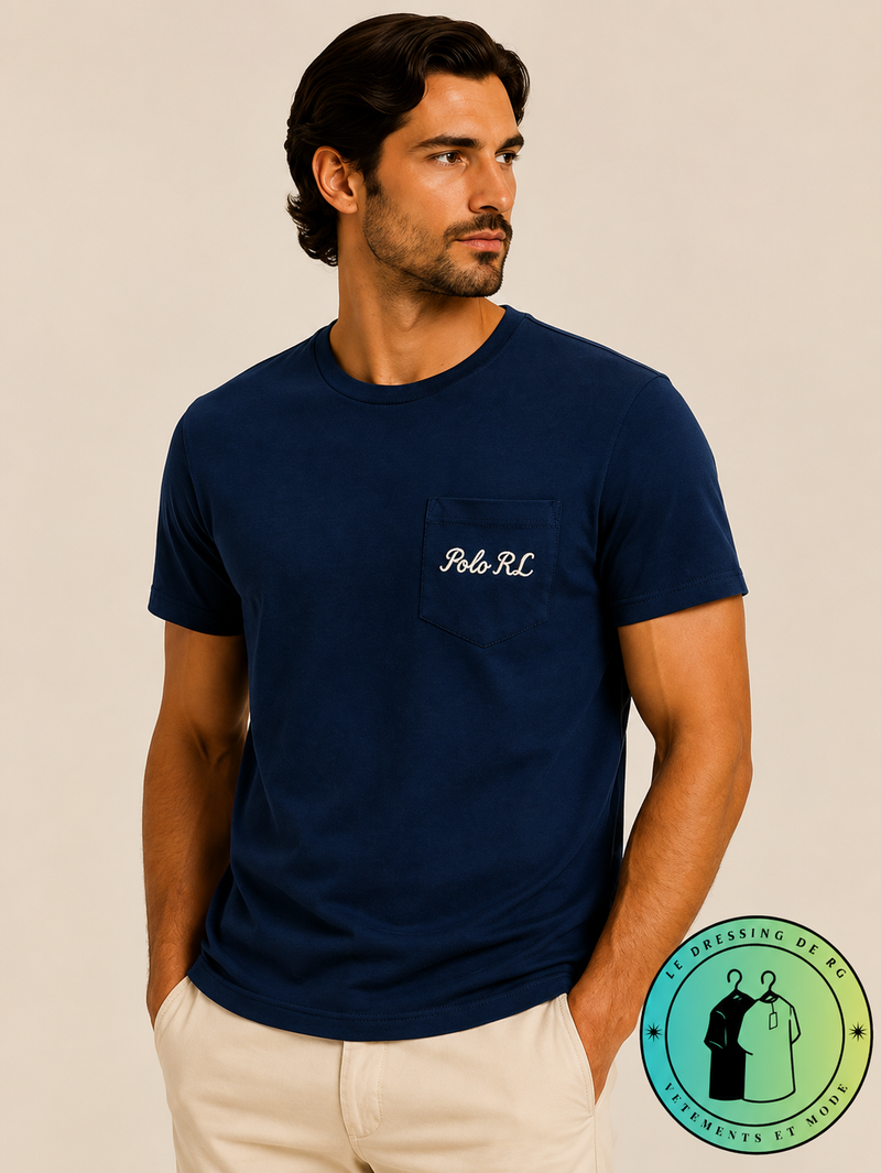 T-shirt Polo Bear en coton signature Taille M